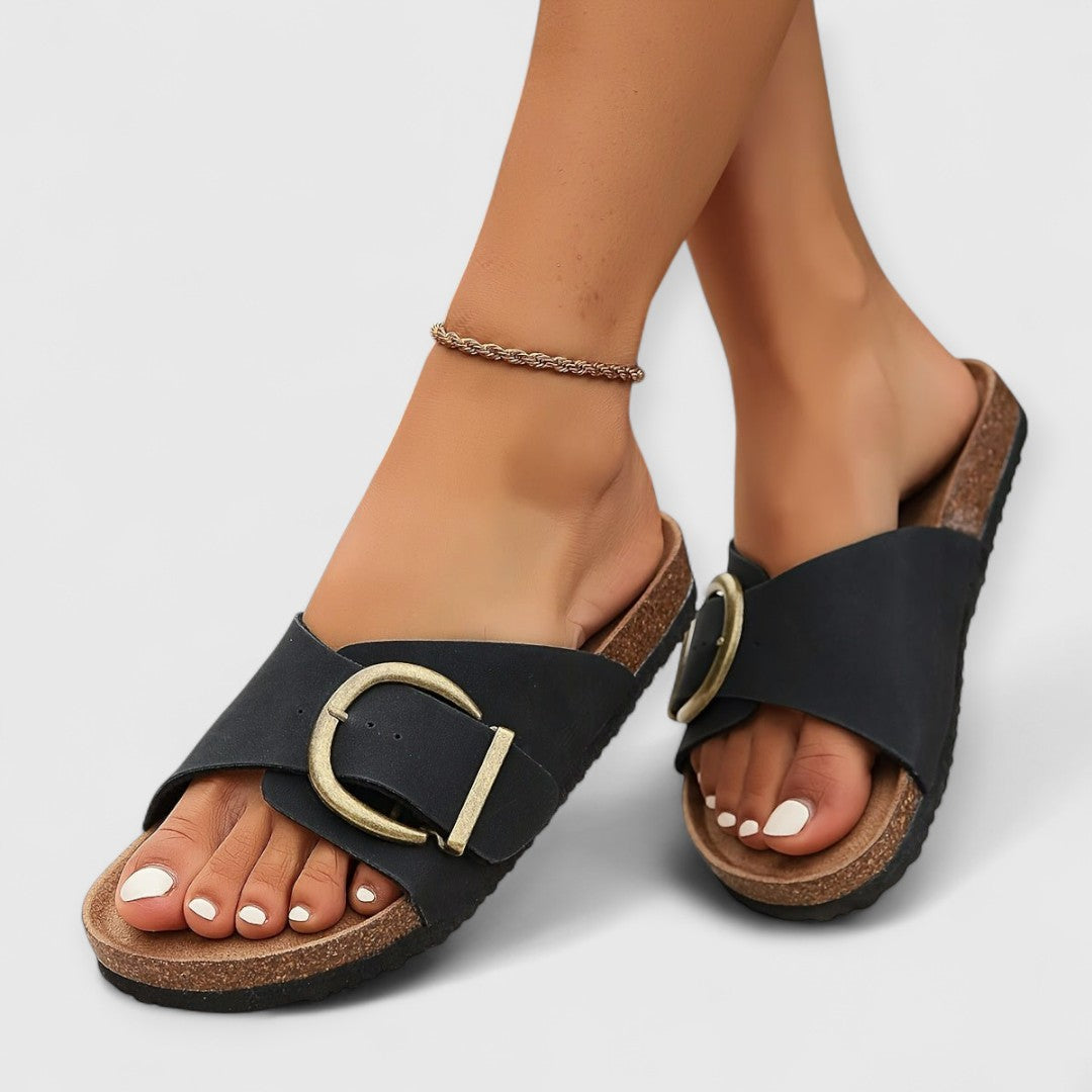 DELPHINE | Elegant Comfort Sandals