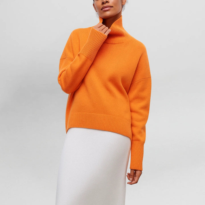 Stefanie | Knitted Turtleneck Sweater