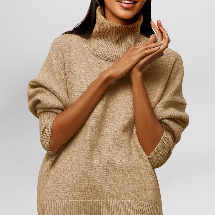Stefanie | Knitted Turtleneck Sweater