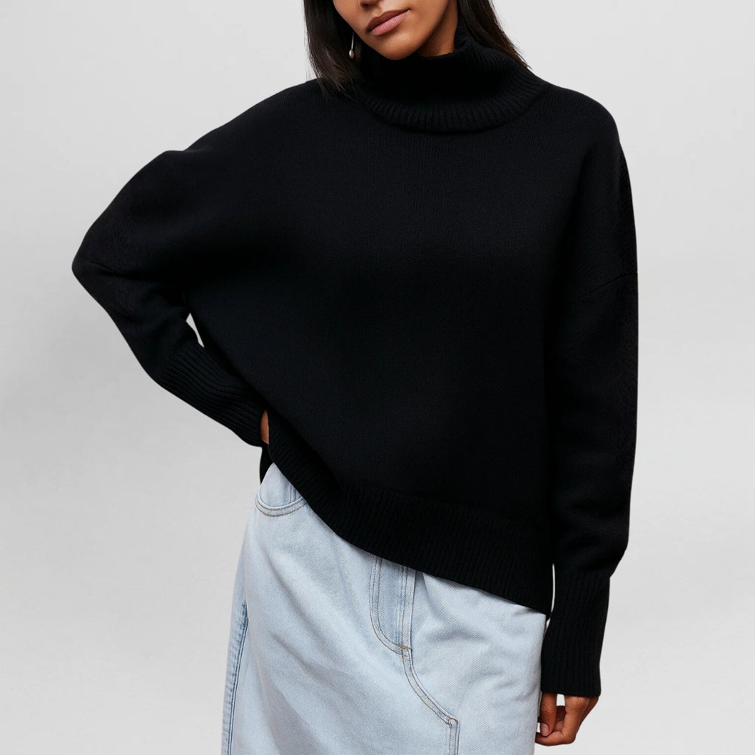 Stefanie | Knitted Turtleneck Sweater