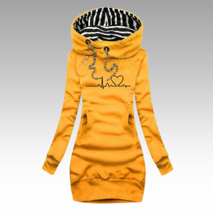 Knitelle™ - Stylish & Comfortable Knitted Dress with Print