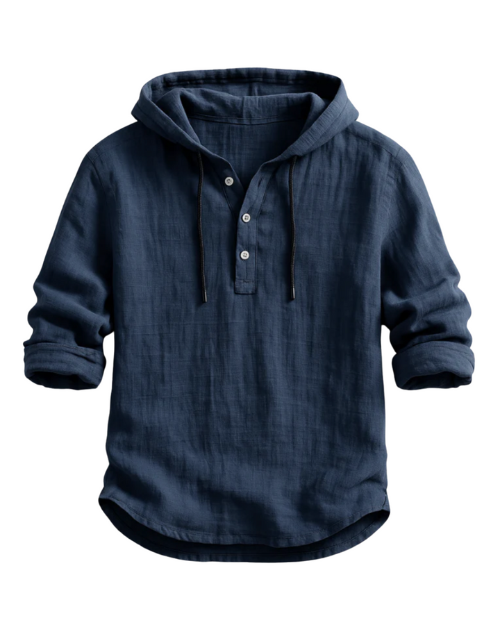 Ivy - Luxury Linnen Hooded Shirt