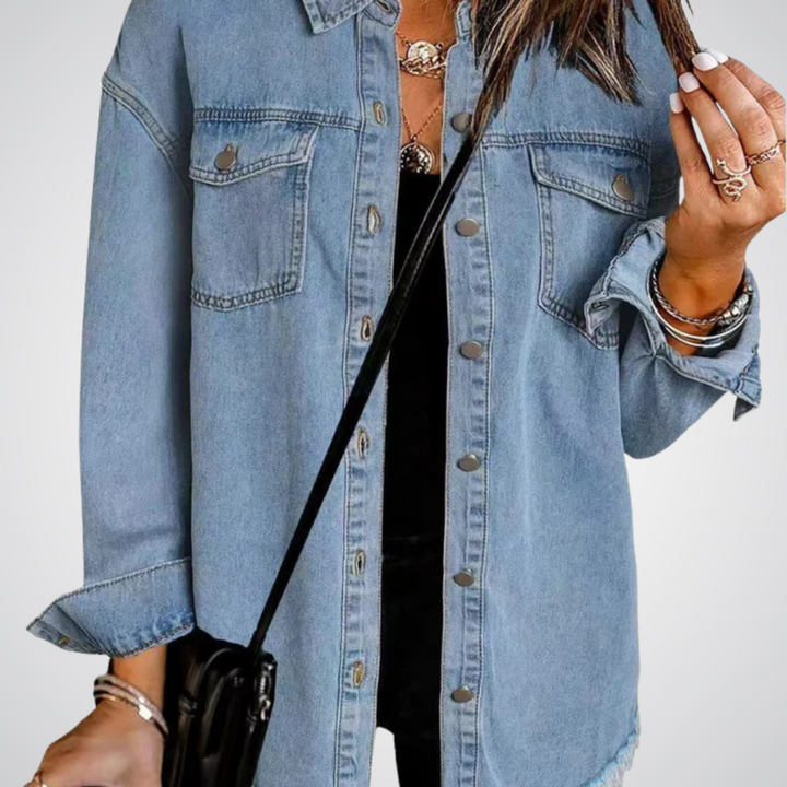 Mathilde™ - Classic Denim Jacket for Everyday Wear