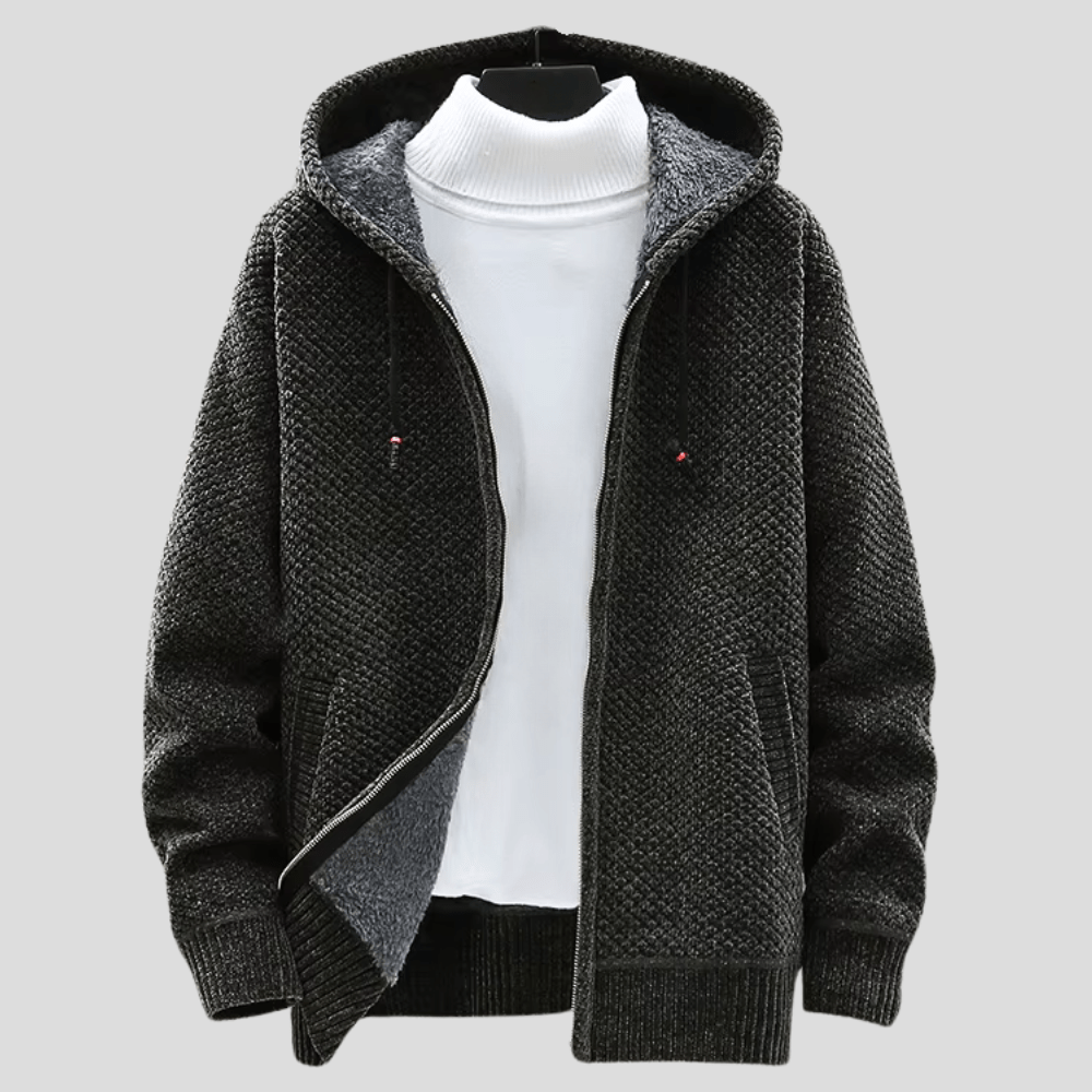 Margaret - Warm Knit Hoodie