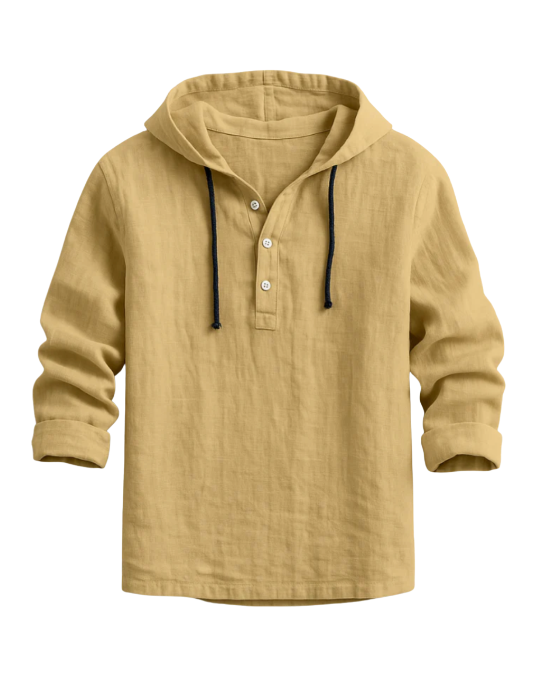 Ivy - Luxury Linnen Hooded Shirt