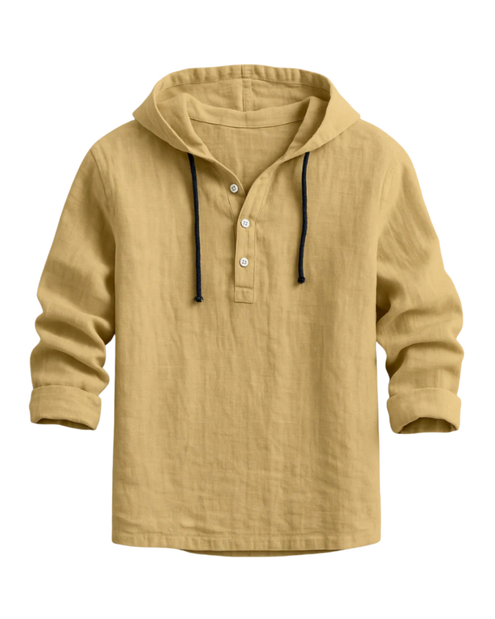 Ivy - Luxury Linnen Hooded Shirt