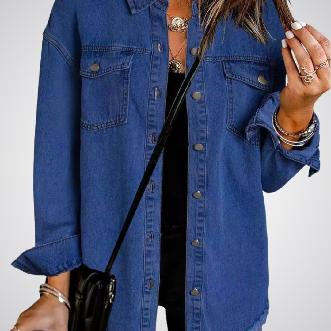 Mathilde™ - Classic Denim Jacket for Everyday Wear