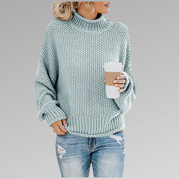 Braelyn | Pullover with High Collar