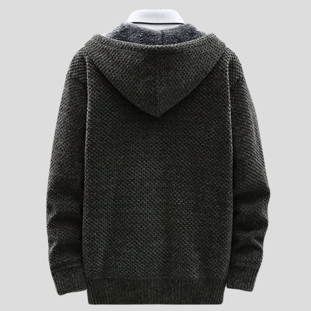 Margaret - Warm Knit Hoodie