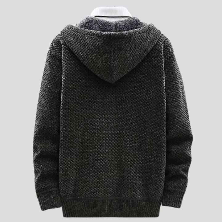 Margaret - Warm Knit Hoodie