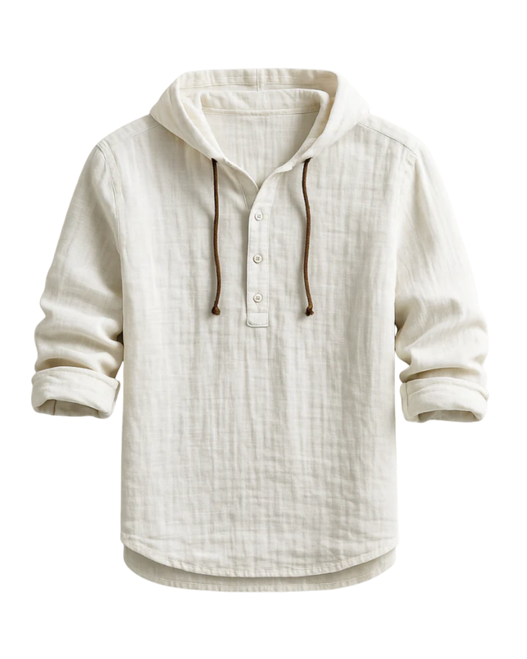 Ivy - Luxury Linnen Hooded Shirt