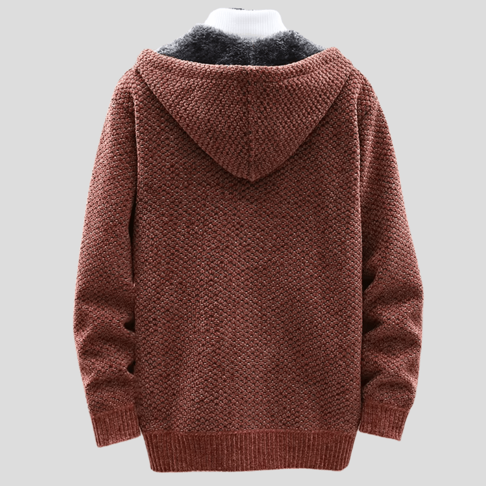 Margaret - Warm Knit Hoodie