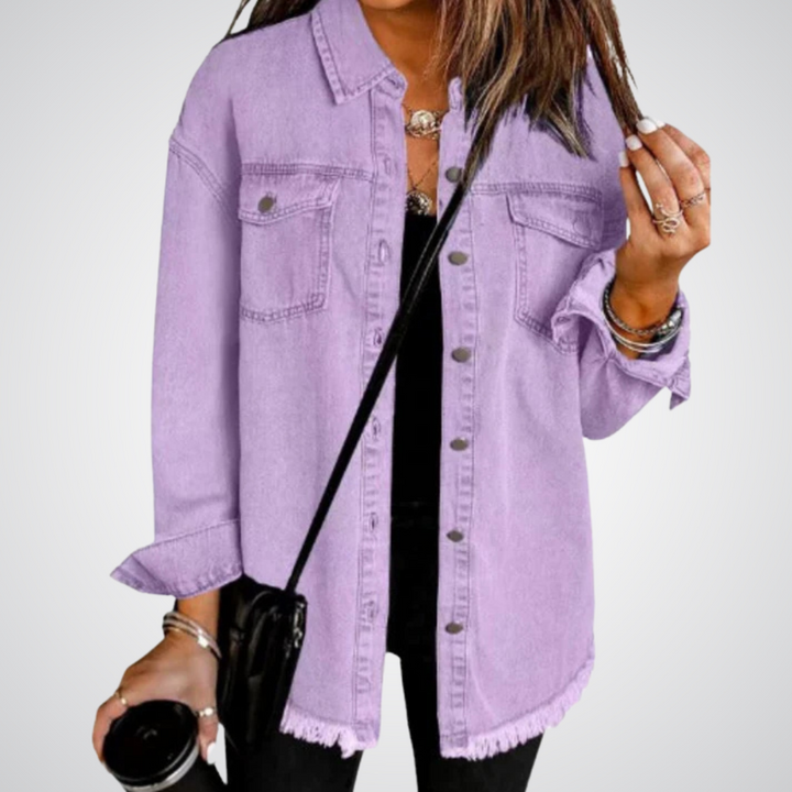 Mathilde™ - Classic Denim Jacket for Everyday Wear