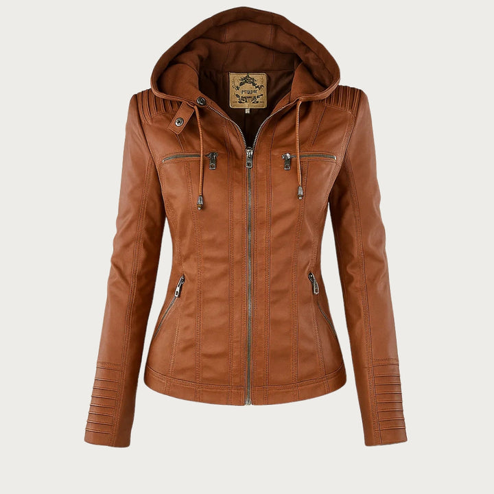 Monika | Durable and Elegant Leather Jacket