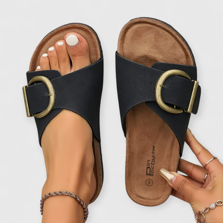 DELPHINE | Elegant Comfort Sandals