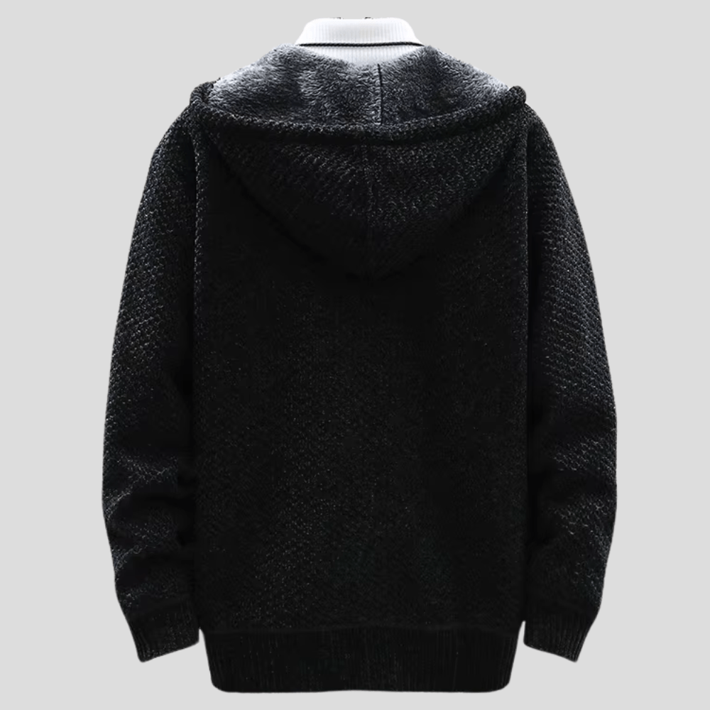 Margaret - Warm Knit Hoodie