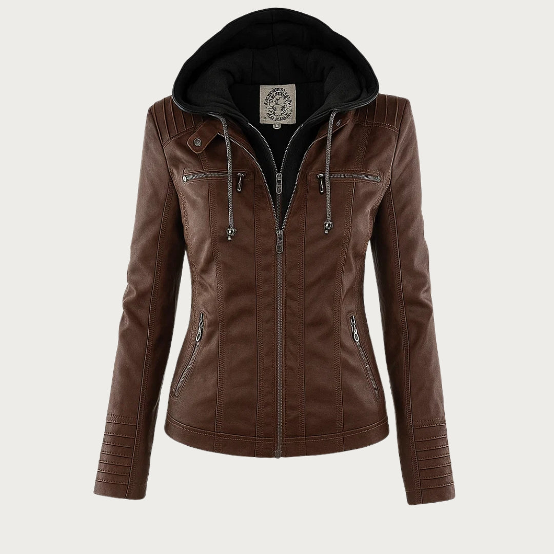 Monika | Durable and Elegant Leather Jacket