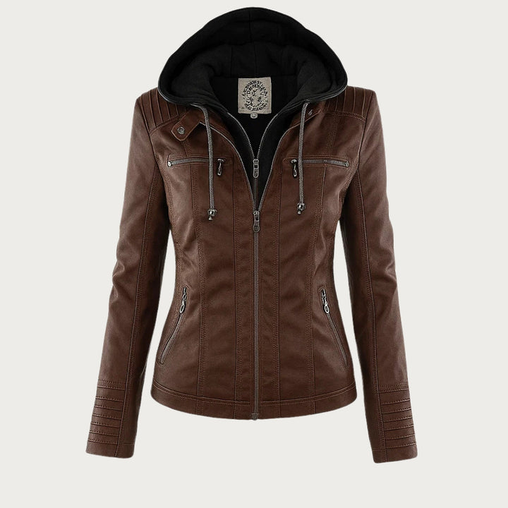 Monika | Durable and Elegant Leather Jacket