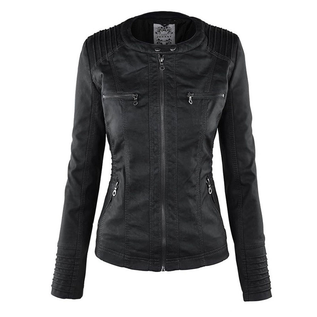 Monika | Durable and Elegant Leather Jacket