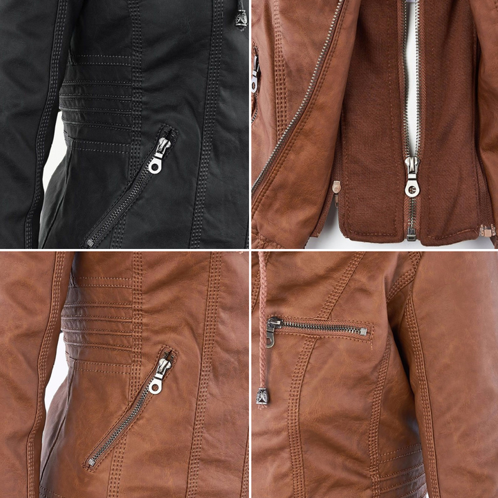 Monika | Durable and Elegant Leather Jacket