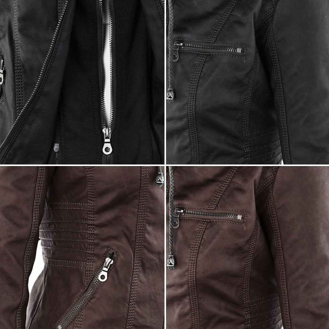 Monika | Durable and Elegant Leather Jacket