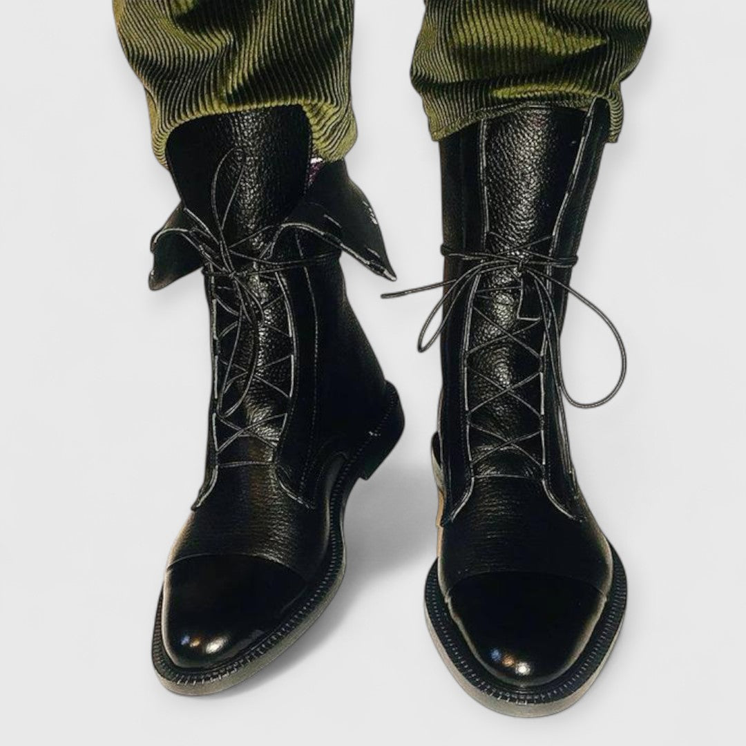 ALTHEA | Classic Lace-Up Ankle Boots