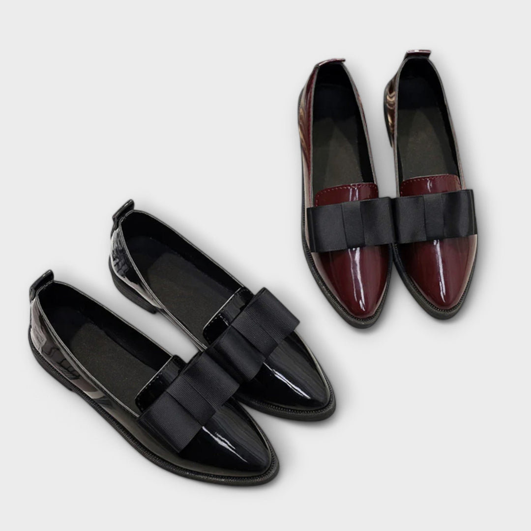 Liana | Premium Elegant Moccasins with Bow