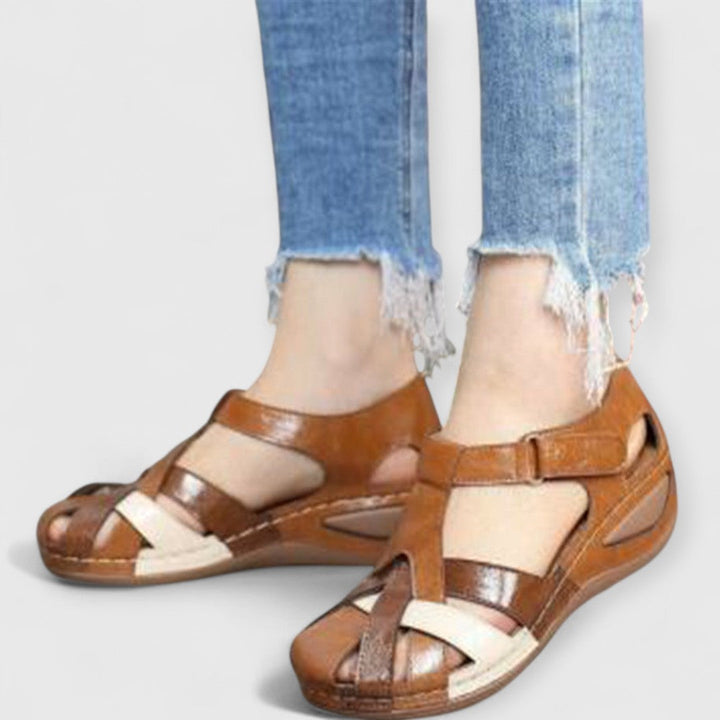 KIANA | Elegant Strap Wedges