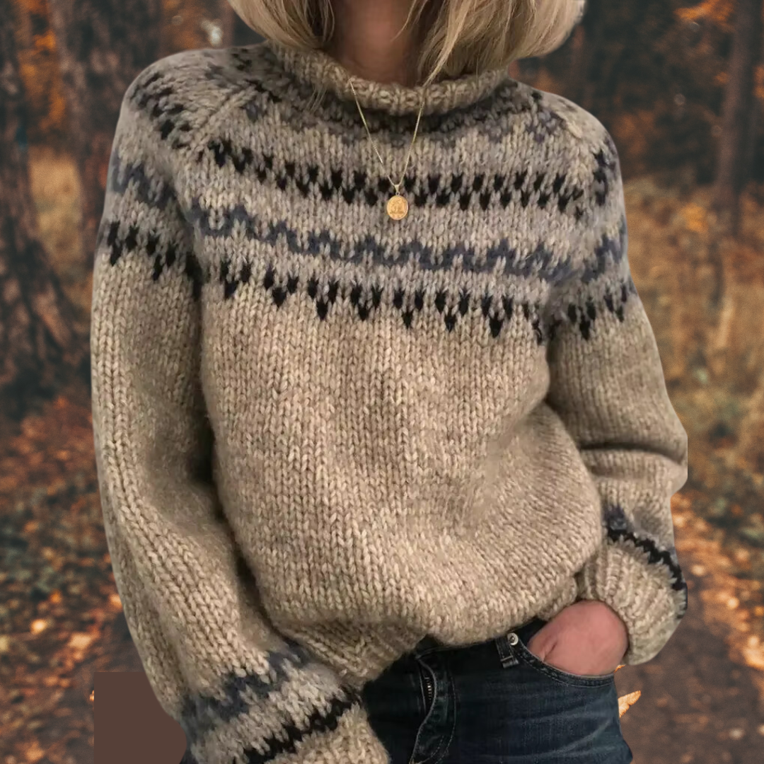 Astrid™ | Women's Nordic Knit Jumper