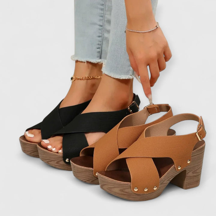Leonora | Sunset Platform Sandals