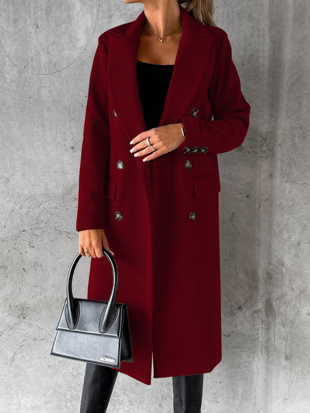 Averra™ - Classic Elegant Long Coat