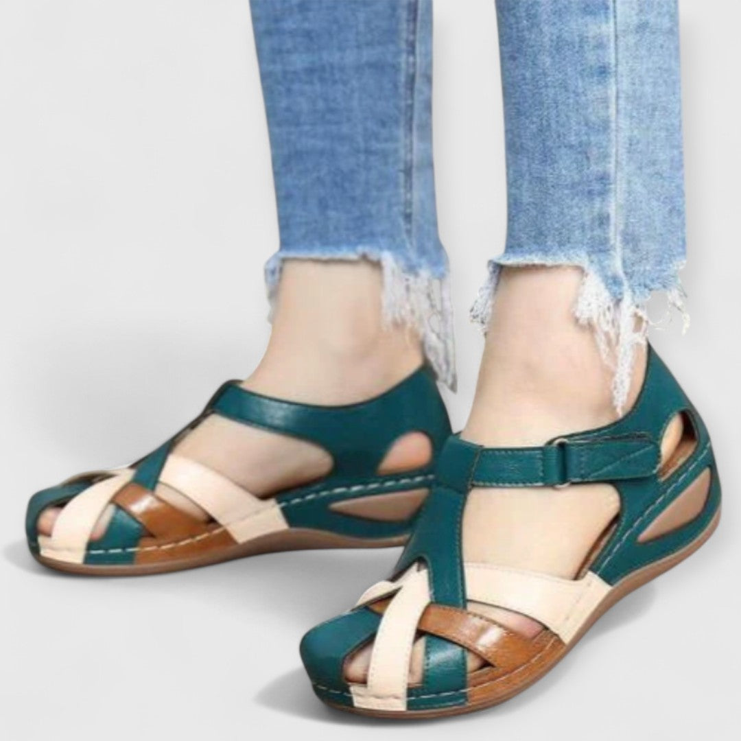 KIANA | Elegant Strap Wedges