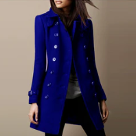 Cinzia™ | Long Coat, Handcrafted