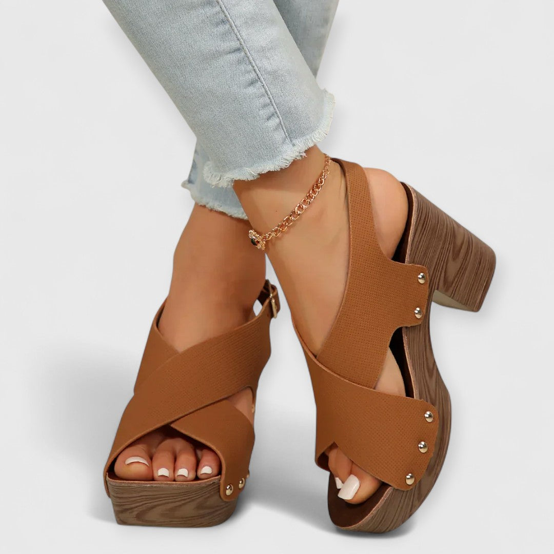 Leonora | Sunset Platform Sandals