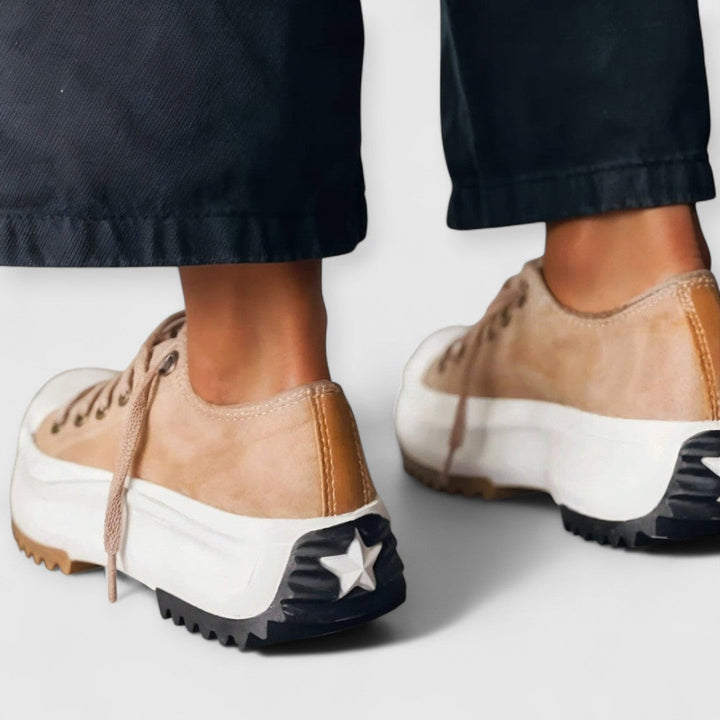 Laira | Chunky Lace-Up Sneakers