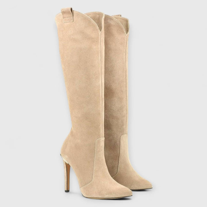 Kylie | Elegant Over-the-Knee Boots with Stiletto Heel