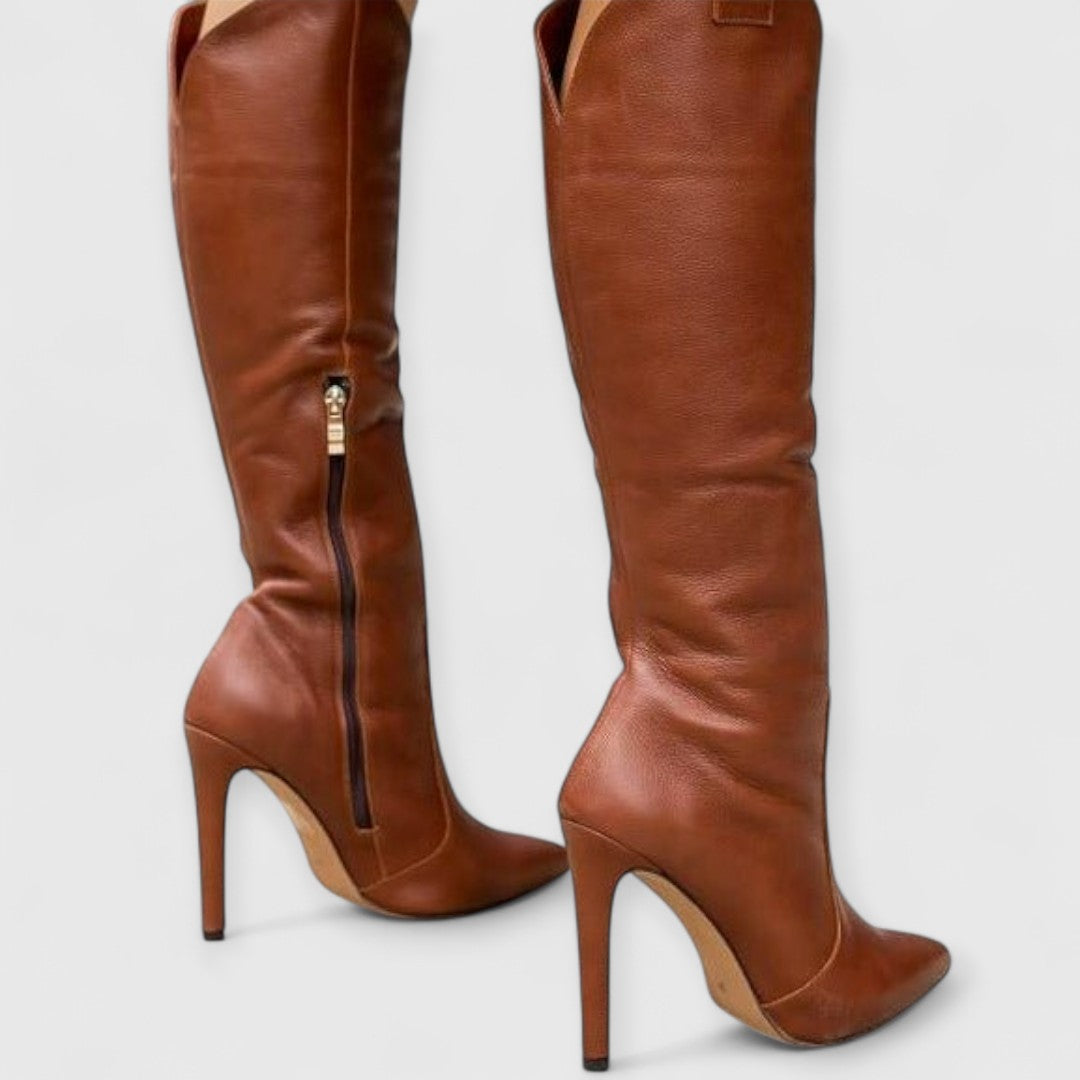 Kylie | Elegant Over-the-Knee Boots with Stiletto Heel
