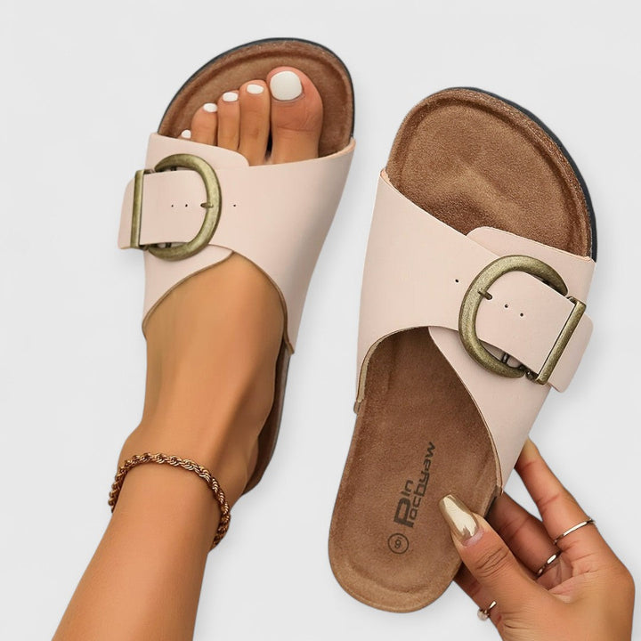 DELPHINE | Elegant Comfort Sandals