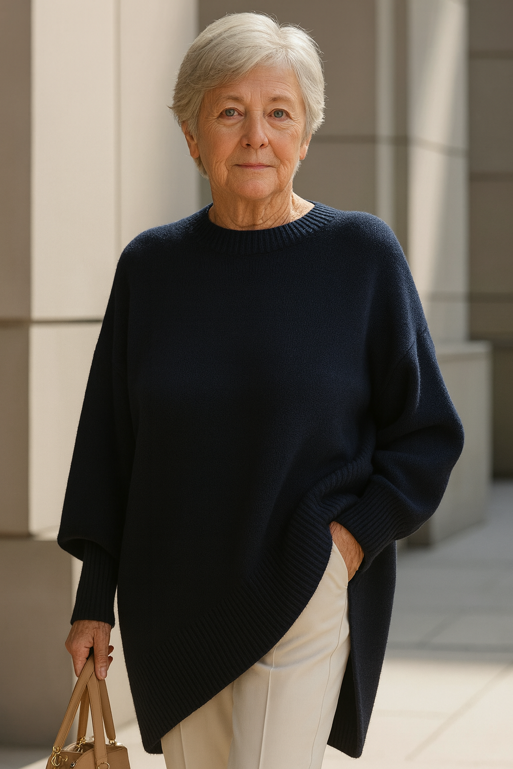 Mandy – Effortless Elegance Oversized Jumper