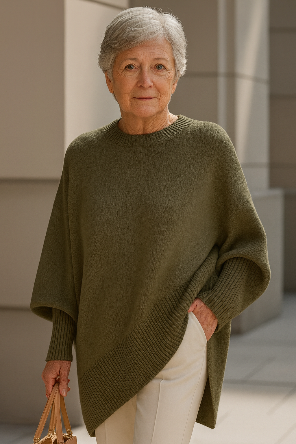 Mandy – Effortless Elegance Oversized Jumper