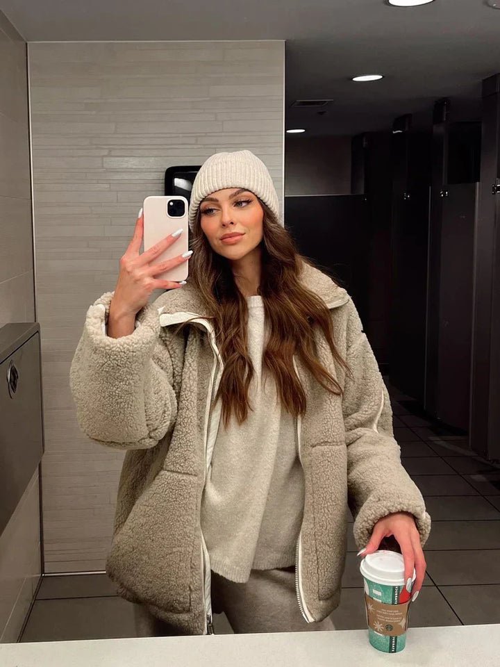 Alina - Soft, warm winter jacket